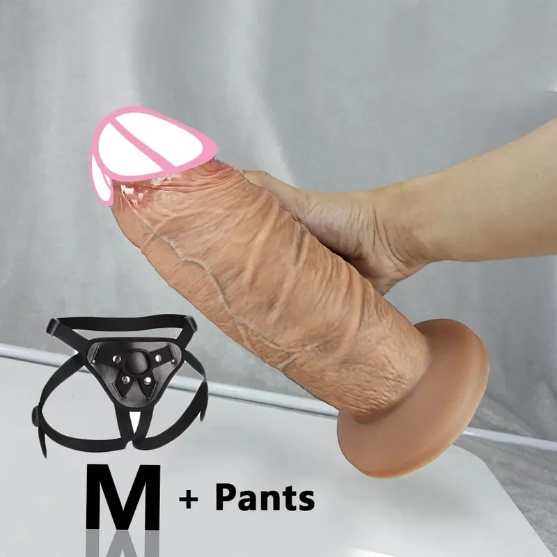 Mahabang Titi Malaking Dick Super Makatotohanang Makapal na Dildos Silicone Anal Dildo Vaginal Expander Pang-adultong Sex Toy Babae Masturbesyon Buttplug — image 13