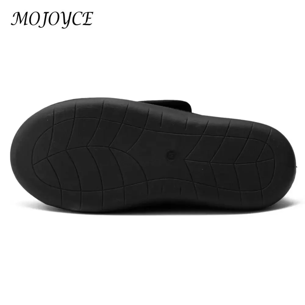 Unisex Diabetic Shoes Wide Walking Shoes na may Adjustable Closure Slip-On Orthopedic Shoes Hook and Loop Sneakers para sa Matatanda — image 7