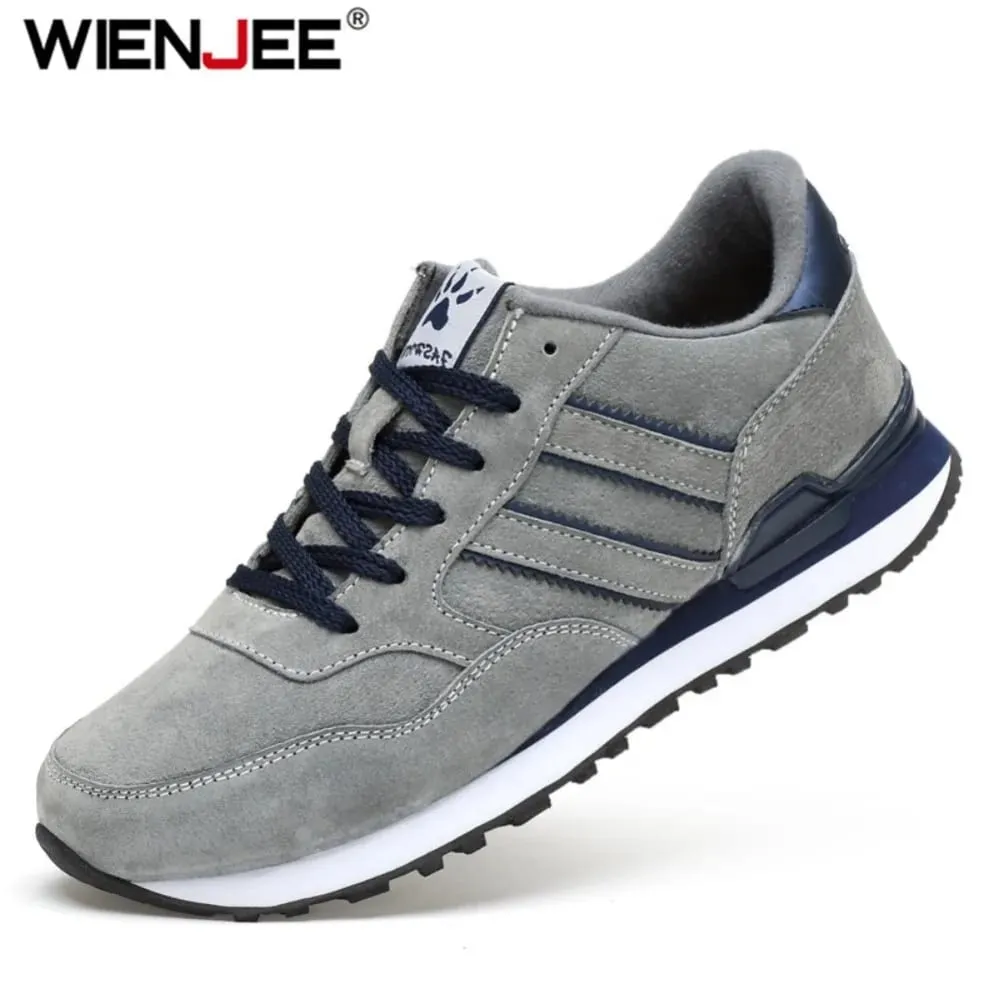 New Artificial Leather Men Causal Shoes Male Spring Men Casual Light Shoes Sneakers Lac-up Flats Breathable Outdoors Shoes — image 4