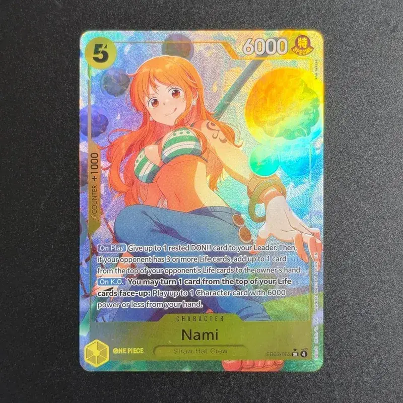Proxy One Piece Card Game EB03 HEROINES Vivi Hancock Reiju Nami Robin Law English Tcg Anime Cards — image 9