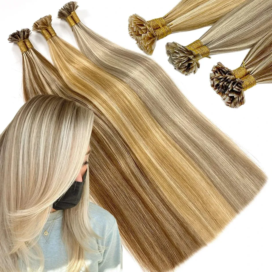 Remy Hair 30 Inch Real Remy Flat Tip Human Hair Extension Silky Straight Dark Brown Pre Bonded Keratin Fusion Hair 50 Strands — image 6