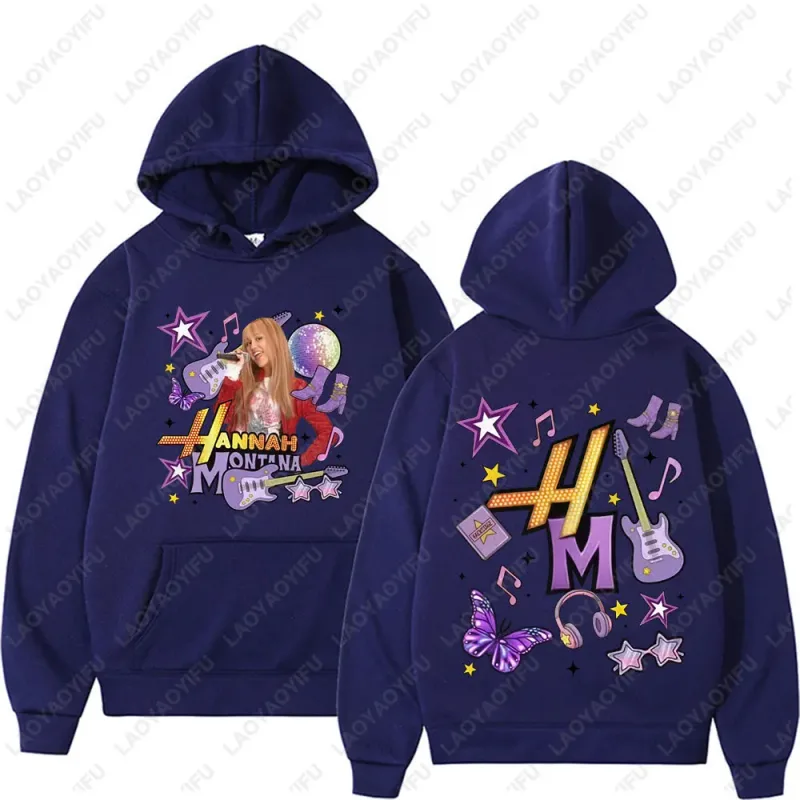 Hannah Montana 20Th Anniversary Printed Hoodies Men Women Fashion Aesthetic Sweatshirts Long Sleeve Pullovers Streetwear — image 16
