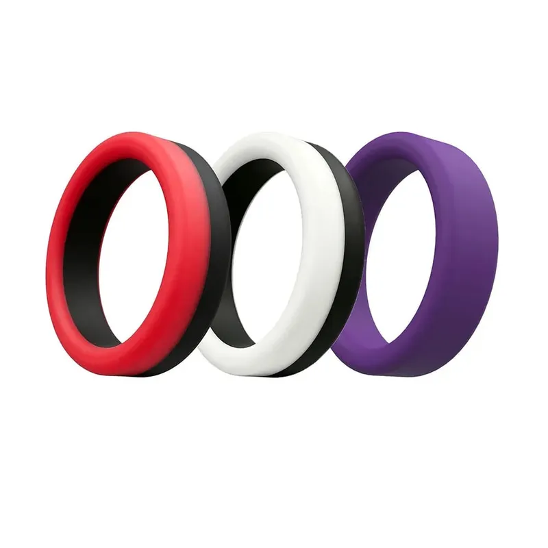Silicone Penis Ring Cock Ring Erection Ring Delay Ejaculation Fixed Stamina Enhancer Sex Toys Adult Male Couples Long Lasting