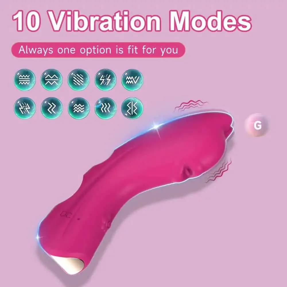 Begginer Finger G Spot Vibrator 10 Speed Clitoris Nipple Stimulator Vagina Anal Massager Sex Toy for Couples Adult Sexy Toys