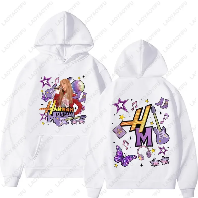 Hannah Montana 20Th Anniversary Printed Hoodies Men Women Fashion Aesthetic Sweatshirts Long Sleeve Pullovers Streetwear — image 19