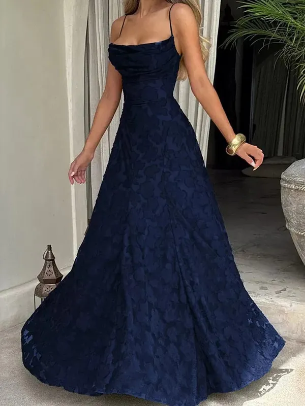 2026 Floral Embroidery Maxi Dress for Women Summer Party Prom Gowns Sexy Backless Suspender Dresses French Style Evening Dress — image 13