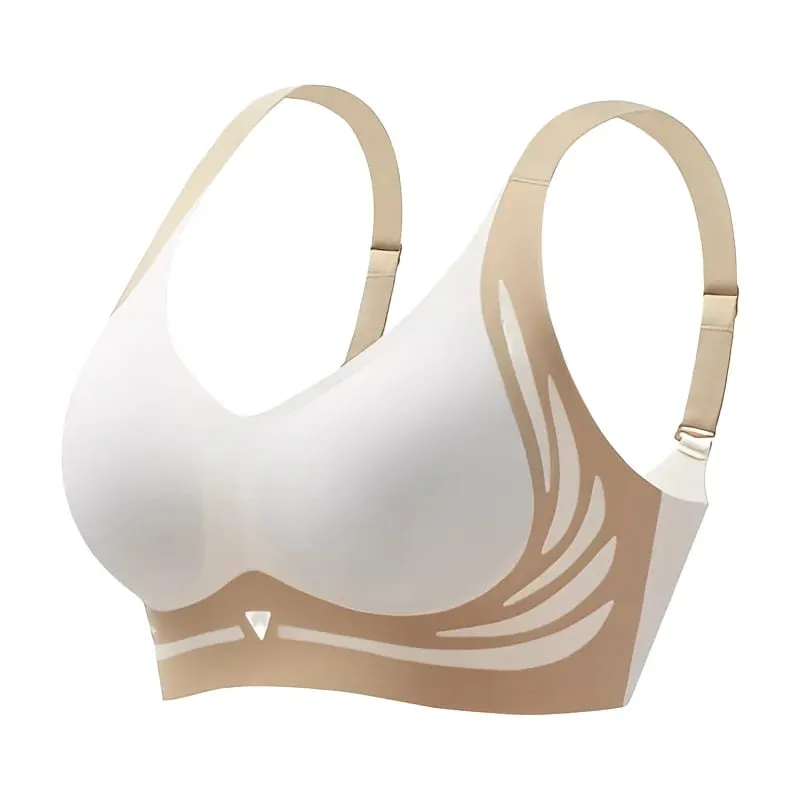 Women Push Up Bras Seamless Comfortable Angel Wings Set Trendy Soft Breathable Underwear Female No Wire Lingerie Plus Size — image 8