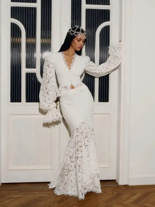 Sexy White Lace Hollow-out Halter Dress Women Chic Sleeveless Off-shoulder Backless Maxi Dresses 2026 Lady Vacation Beach Gowns — image 8