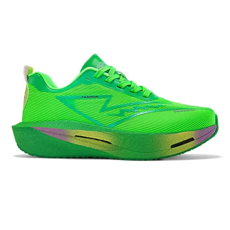 Men Running Shoes Carbon Board Marathon Sports Speciality Breathable Lightweight Women's Comfortable Athletic Nonskid Sneakers — image 9