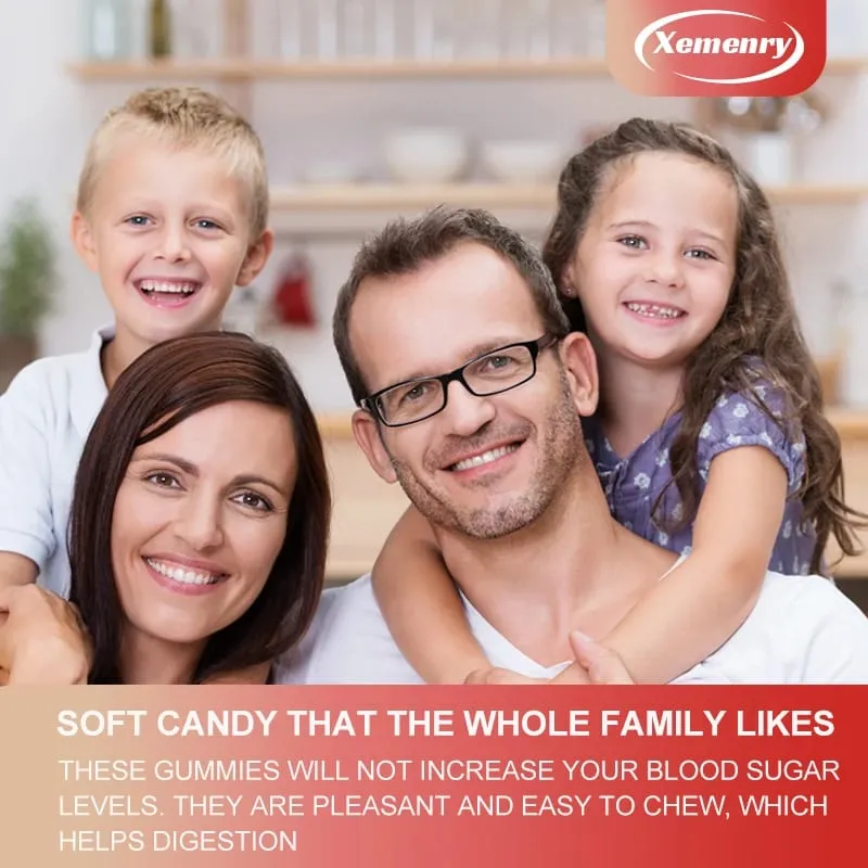 Γλυκινικό μαγνήσιο Gummies Calm Ανακουφίζει από το στρες Υποστήριξη ύπνου Υποστήριξη Μνήμης Συγκέντρωση και μυϊκοί σπασμοί