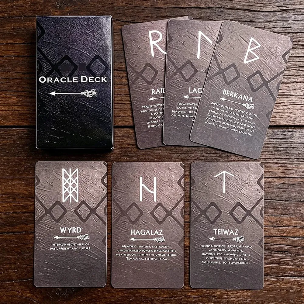 Hot-selling Oracle Deck 26 Cards Illuminate Your Life and Manifest Transformation Cards Game Mysterious Divination Board Game — image 4