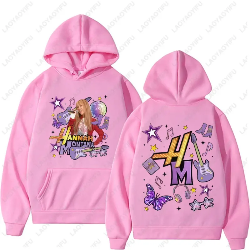 Hannah Montana 20Th Anniversary Printed Hoodies Men Women Fashion Aesthetic Sweatshirts Long Sleeve Pullovers Streetwear — image 14