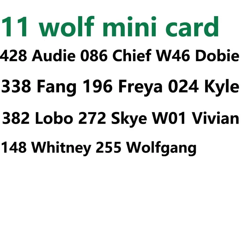 linkage card series 1 to series 5 Sanrio S1 to S6 card NTAG215 NFC Printing animal Card Work for NS switch — image 5