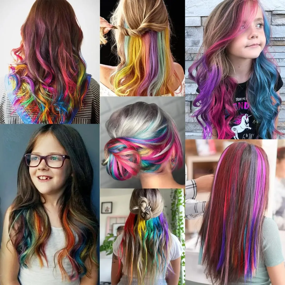 50 Pcs Hair Feathers with Hair Extension Tools Long Straight Synthetic Hair Feather Extensions Kit with Beads for Women Girls — image 7