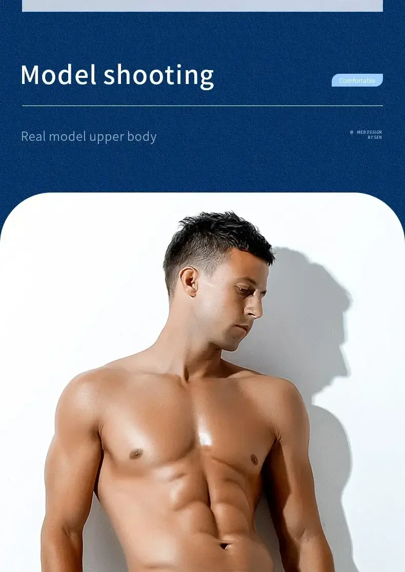 2PCS Men's summer underwear: Ice Silk, low-waisted triangular underpants, personalized, ultra-thin, breathable shorts