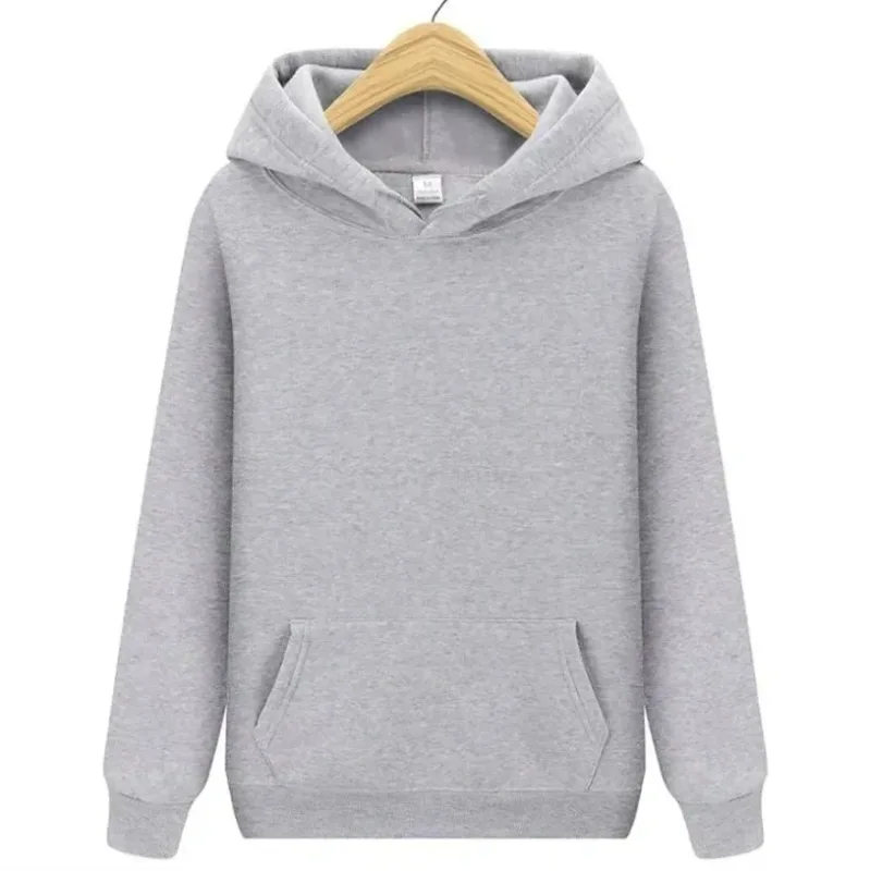 New Fashion Men's Women's Hoodies Spring Autumn Winter Casual Hoodies Sweatshirts Men Tops Solid Color Hoodie Sweatshirt Male — image 13