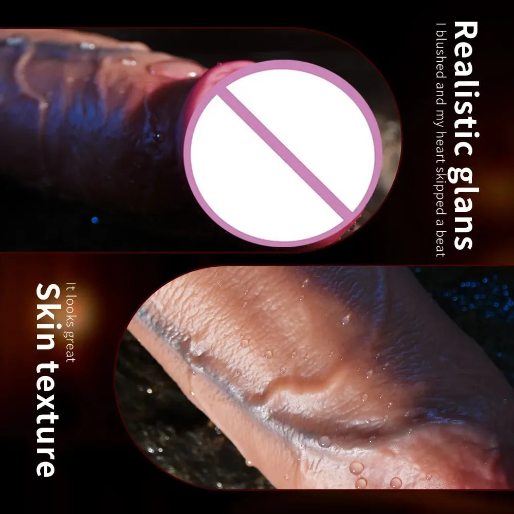 Super Long Dildo G-Spot Soft Realistic Silicone Anal Dildos Strapon Dick Butt Plug Masturbat Penis Adult Sex Toys for Man Women — image 3