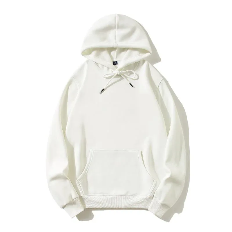 Sweat à capuche de haute qualité imprimé à la mode, logo personnalisé, marque de groupe personnel, broderie pour hommes et femmes, épais 100% coton, pulls en polaire — image 15
