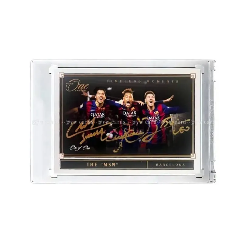 DIY All-Star Soccer Cards Set Featuring Messi Ronaldo & Mbappé Ultimate Birthday Gift Box for Football Boys Collection Card — image 1