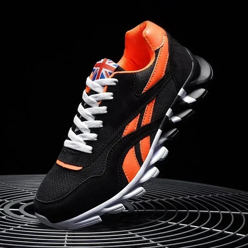 Brand Trend Size 36-48 Men's Wear-resistant Cushioning Thick-soled Fitness Sneakers Outdoor Breathable Running Shoes for Men