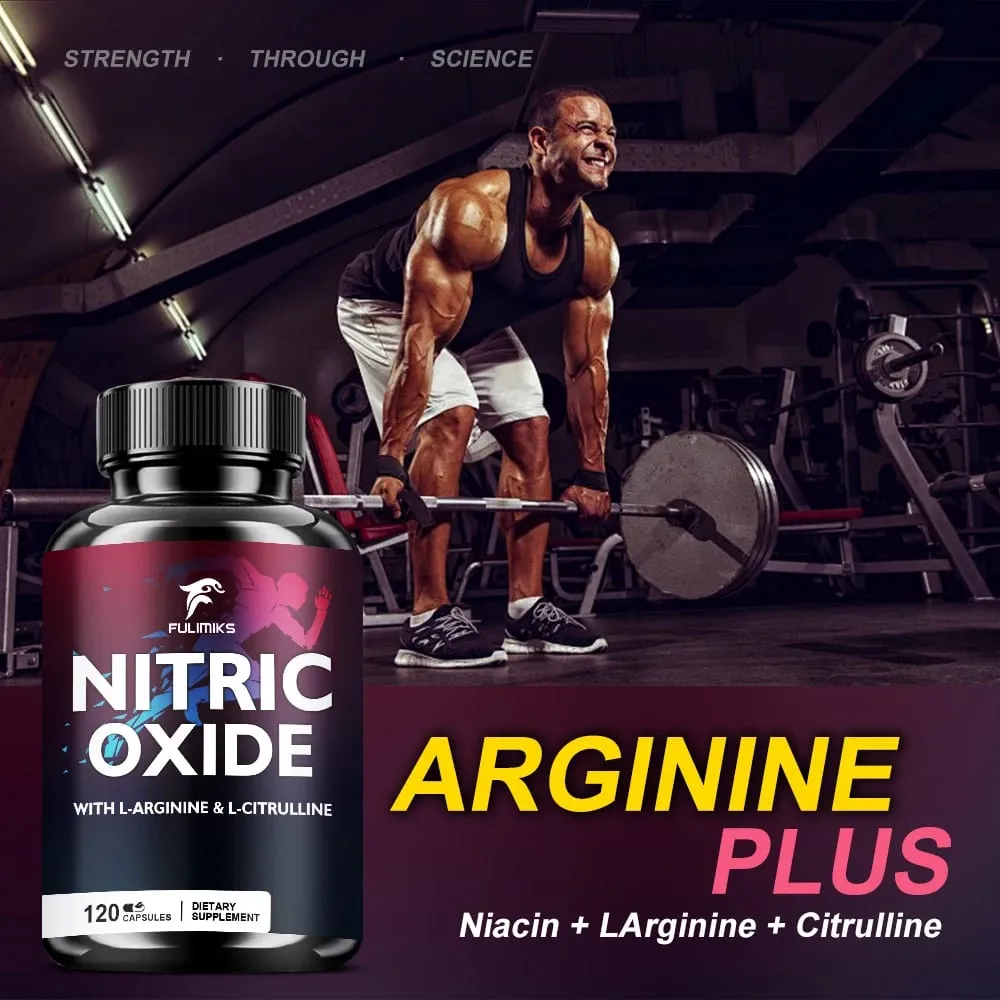 Powerful Nitric Oxide Supplement - Premium Muscle Support Nitric Oxide Booster - Natural Energy and Heart Health Support — image 3