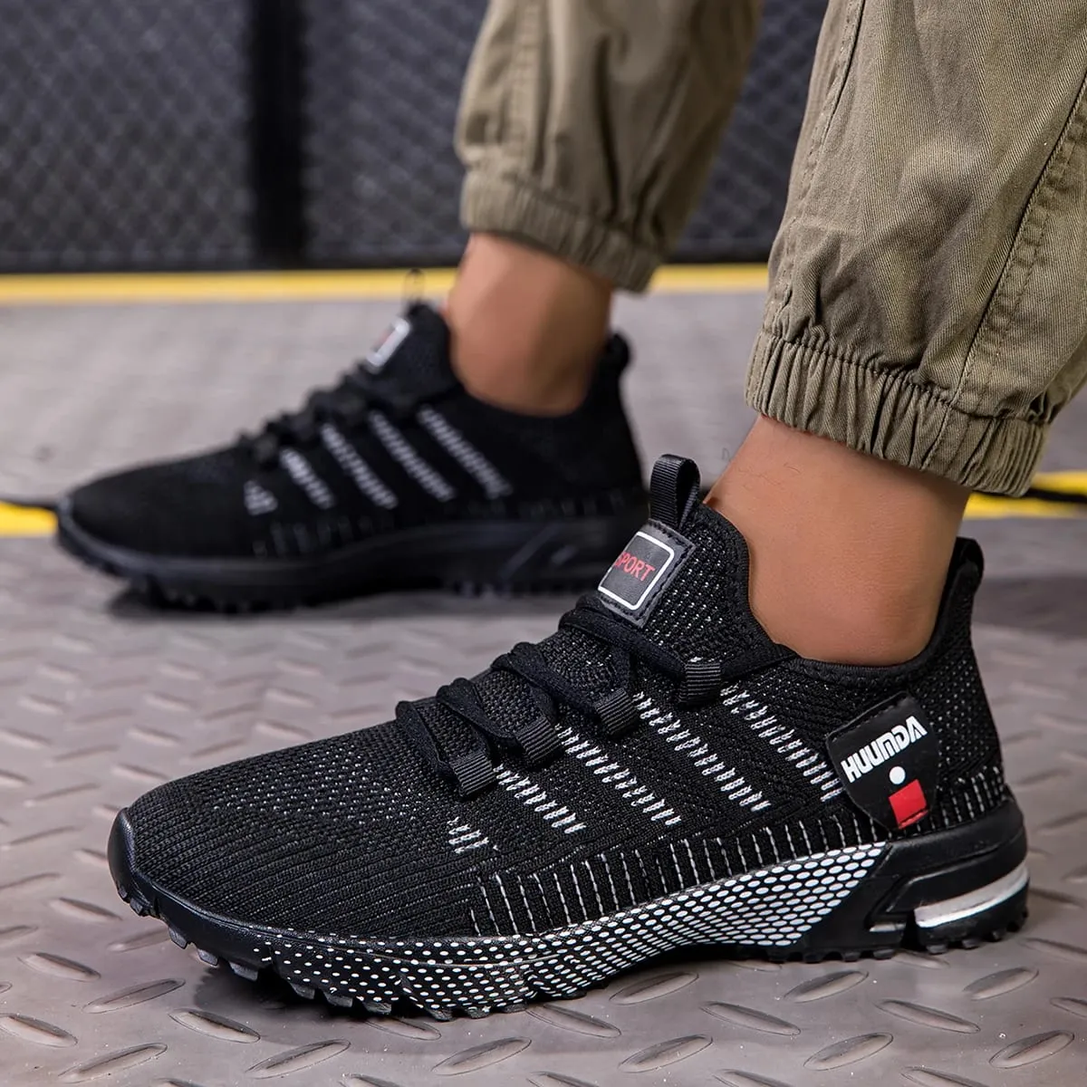 Summer Men Sneakers Lightweight Breathable Outdoor Casual Running Shoes Fashionable Tennis Training Shoes Men's Shoes — image 6