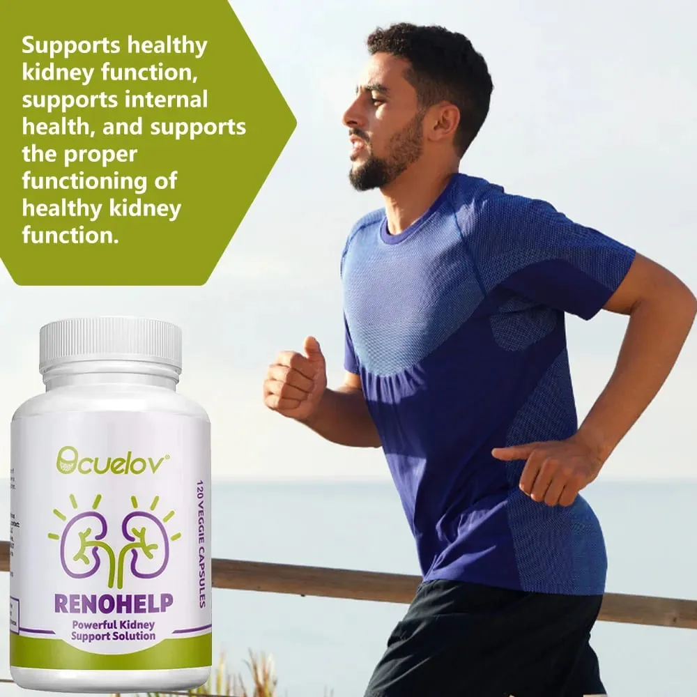 Supplément naturel de soutien des reins – Soutient la santé des reins et nettoie, répare les dommages et la fonction normale 120 capsules — image 4