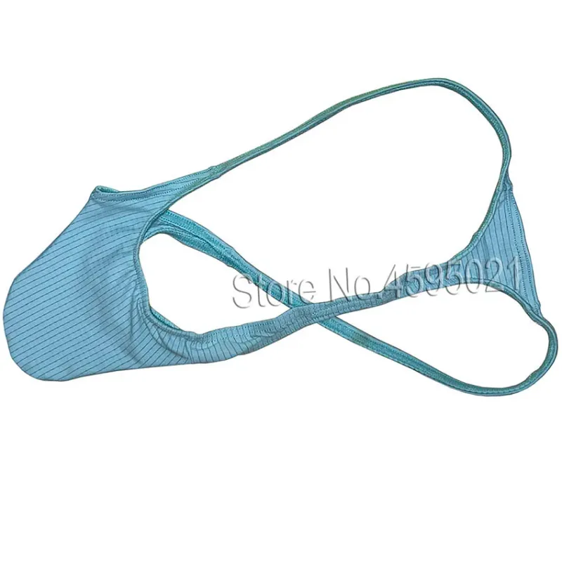 Men's Underwear Thong Contour Pouch Tangas Rise Cheeky Underpants Low Rise Beach Briefs Bikini Single Layer Quick Dry Silky — image 16