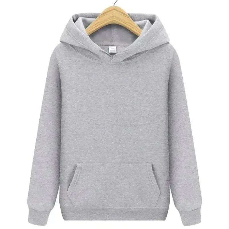 New Fashion Men's Women's Hoodies Spring Autumn Winter Casual Hoodies Sweatshirts Men Tops Solid Color Hoodie Sweatshirt Male — image 27