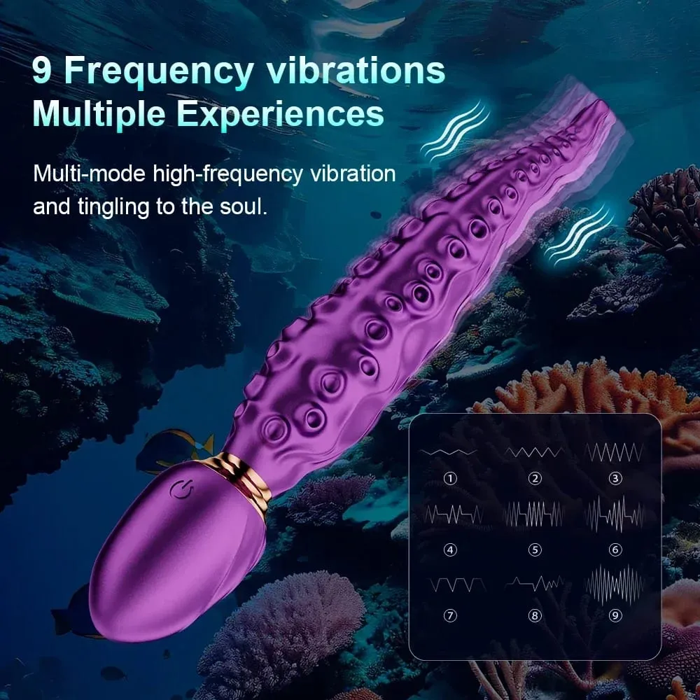 Artificial Tentacle Vibrator Women G-Spot Vagina Masseger Erotic Clitoris Stimulator Nipple Clitoral Dildo Adult Sex Toy — image 4