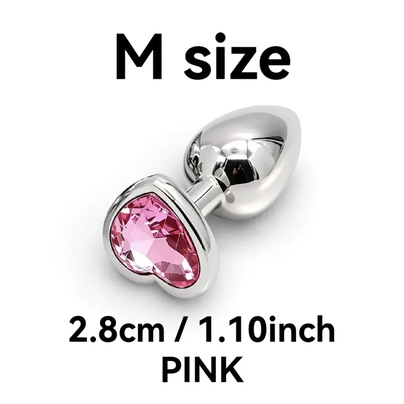 Metal Anal Plug Jewelry Base Beginner To Expert 5 Size Butt Plug Adult Toys Tail Female/Male Dildos Sex Toys Couples Adults Game — image 8