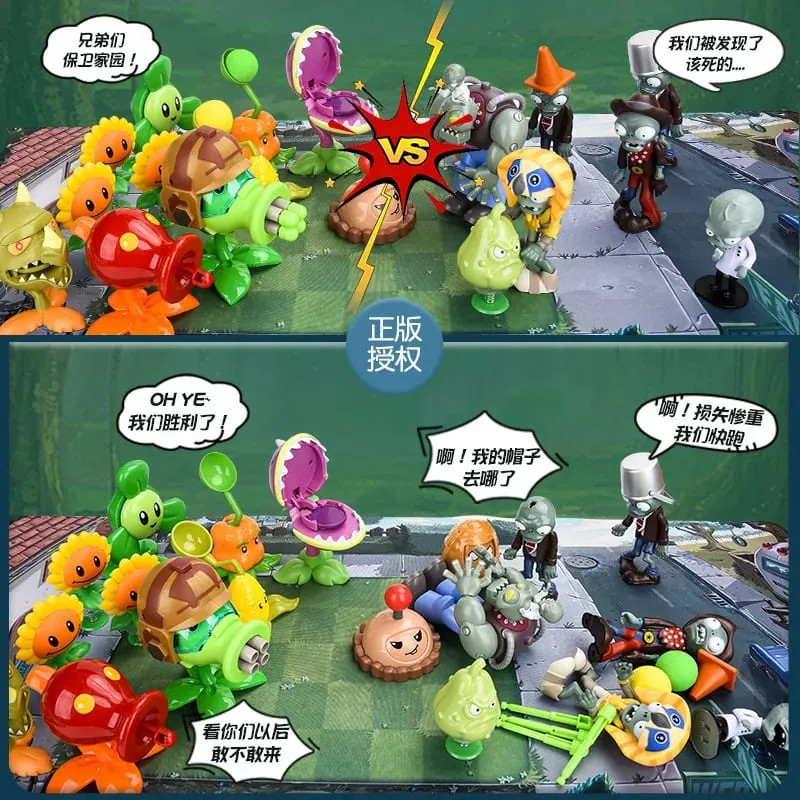 PVZ 2 Character Mini Figurine Complete Collection Peashooter Figure Scene Map Accessory Indoor Decor Holiday Collectible Gift — image 2