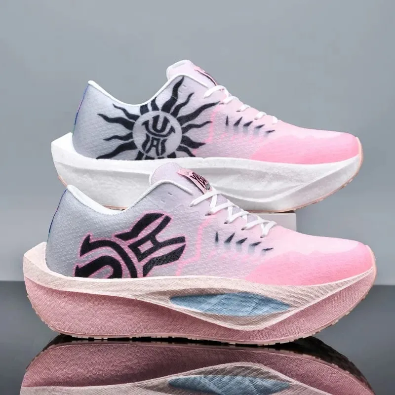 Marathon Running Shoes Men Sports Carbon Plate Shock-Absorbing HardWearing Woman Comfortable Speciality Athletic Golf Sneakers — image 5