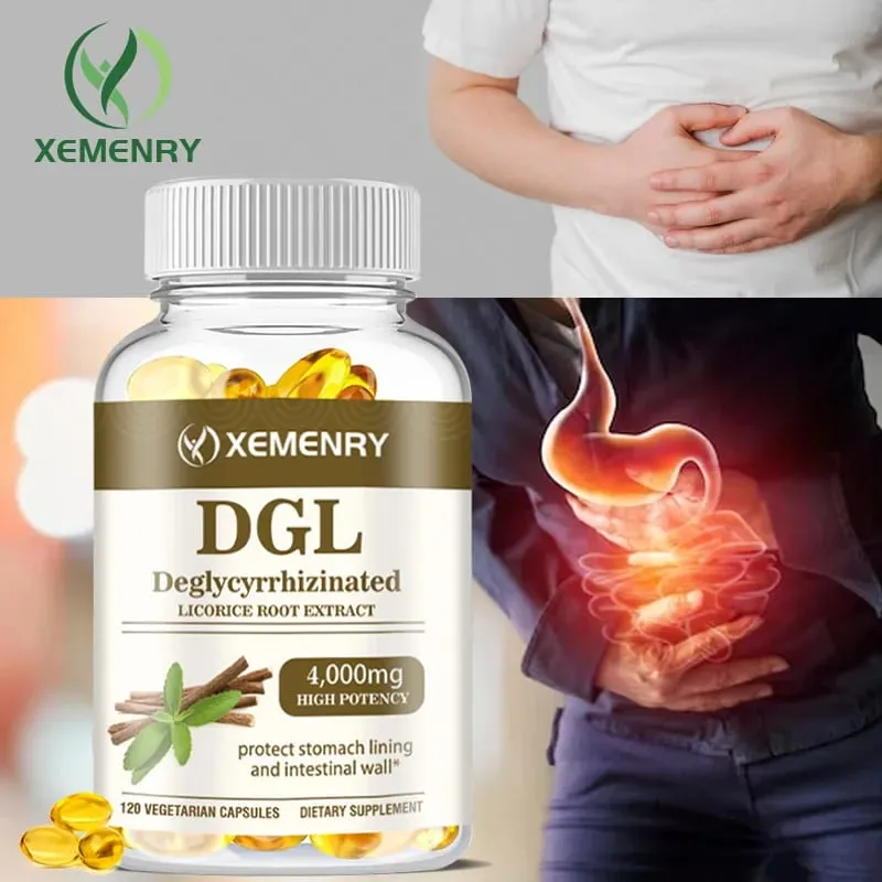 DGL Licorice Capsules 4000mg - Promotes Healthy Digestion Enhances Appetite Replenishes Energy and Accelerates Absorption — image 2