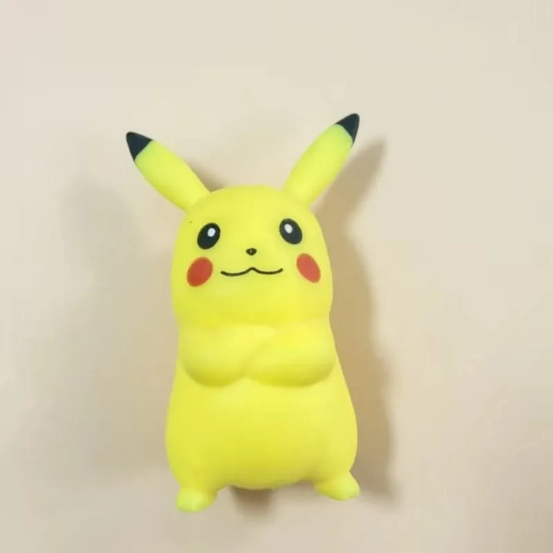 Blød Pikachu & Gengar Slow Rebound Stress Relief Legetøj Sød Kawaii Klemmedukke til Voksen — image 2