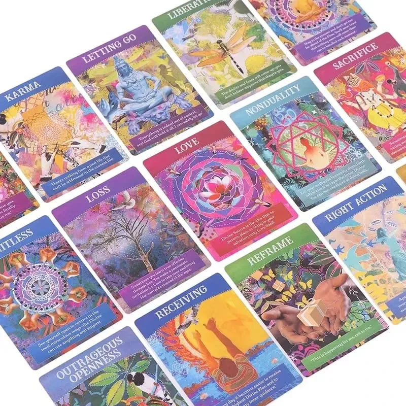 Divine Abundance Oracle Deck English Explanation Oracle Tarot Card For Divination Fate Beginners Tarot D — image 4