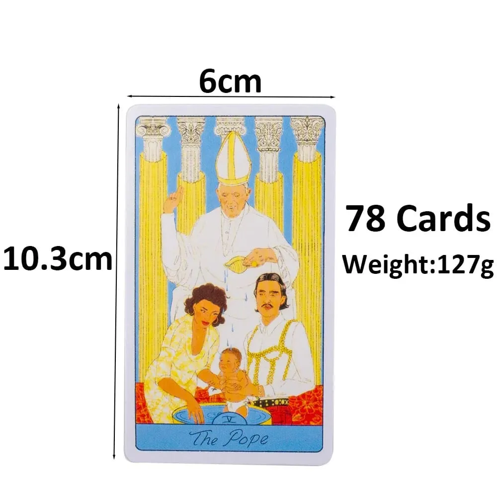 Pasta Tarot 78-Card Deck Board Game 10.3x6cm Delicious Divination Answer Your Questions & Manifest Juiciest Desires — image 5
