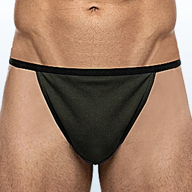 3PCS Men's Japanese Style Fundoshi Cotton Underwear, Breathable Comfort Sports Thong for Men, No Pouch, Sexy Loincloth Private — image 3