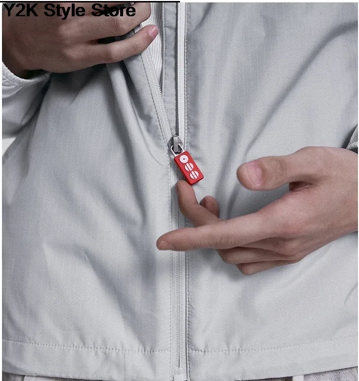 Sunscreen clothing for mountain climbing cycling tourism outdoor activities jacket Keep Swimming Zipper Hoodie Sweatshirt