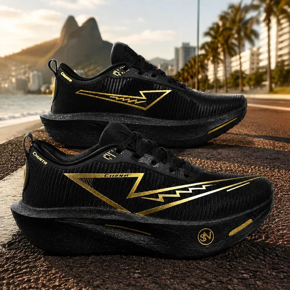 Men Running Shoes Marathon Carbon Board Speciality Sports Breathable Lightweight Women's Comfortable Athletic Chunta Sneakers — image 7