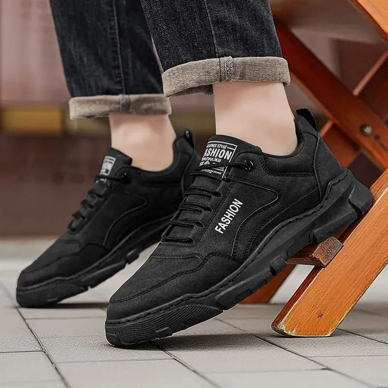 Spring Autumn Men Casual Sneakers New Fashionable Versatile Shoes Casual Comfortable Running Height Increasing Men's Shoes — image 6