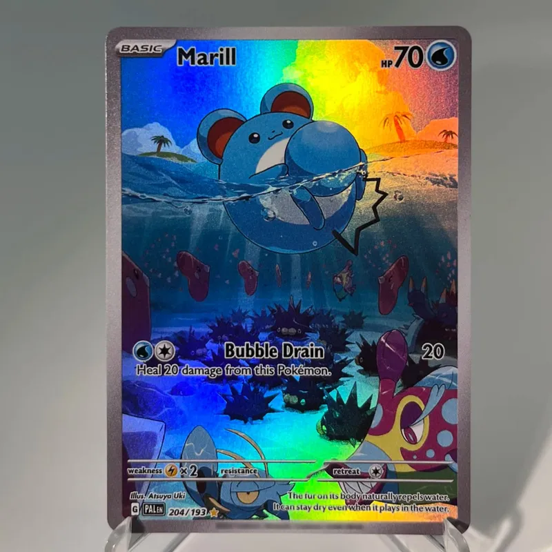 OBF PAL ASR Cards PTCG4-B EX Rainbow Ninetales Cleffa Charizard Rare Collection Battle Toys Gifts for Hobbies — image 16
