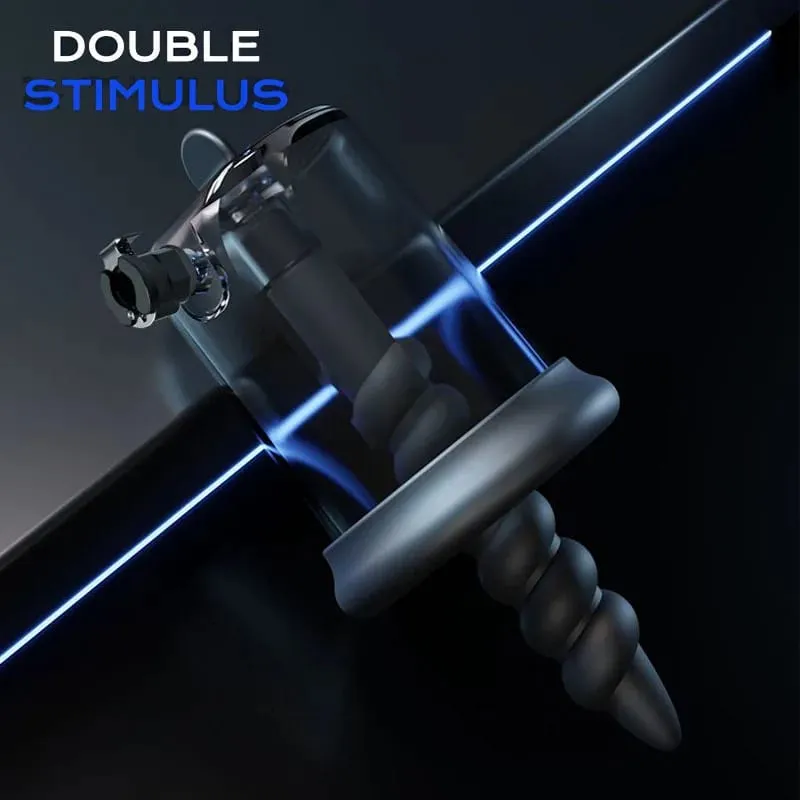 Rosebud Prostate Massager Butt Beads Sucking Cup Anal Plug Vacuum Pump Gay BDSM Sex Toys Adult Anus Dilator Man Masturbators — image 5