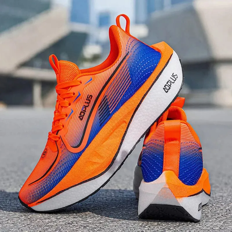 Men Marathon Running Shoes Sports Walking CarbonPlate Breathable Lightweight Comfortable Women Athletic Casual Sneakers Outdoor — image 5