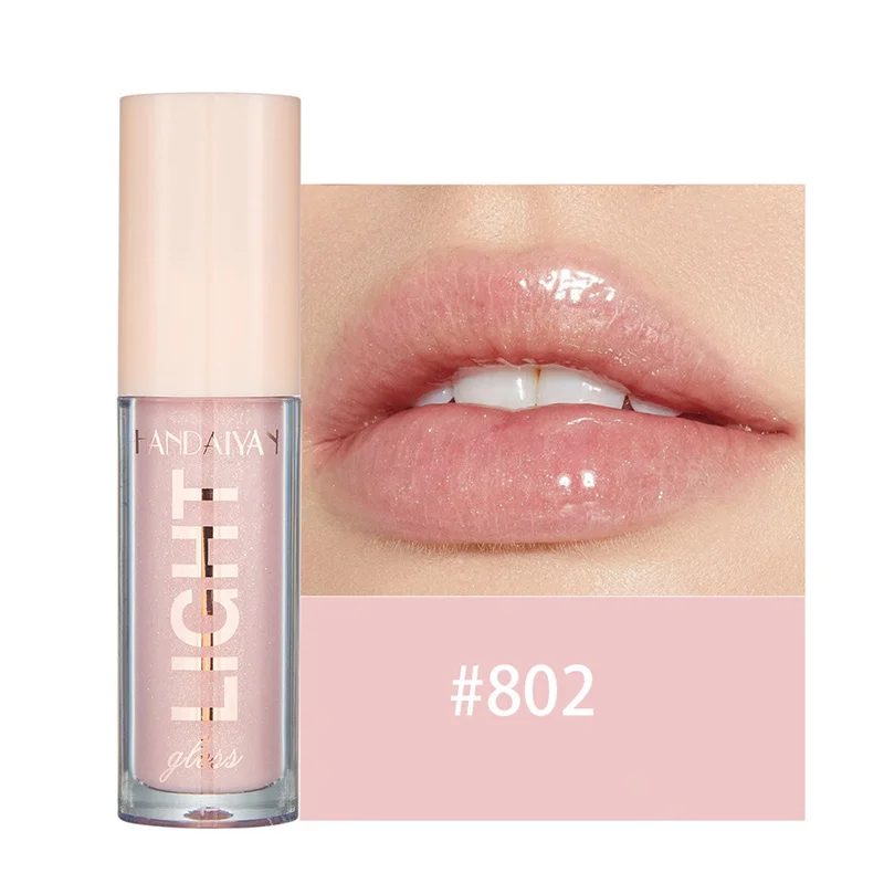 12 barev Mirror Pearl Lesk na rty Dlouhotrvající hydratační lesk Glitter Lip Glaze Vodotěsné sklo Tekutá rtěnka Dámský make-up — image 7