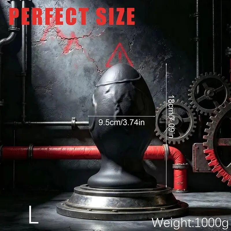 S/XXL Buttplug Silicone Super Big Anal Dildo Balls Fisting Huge Butt Plug Anal Dilator Training Masturbation Sex Toy Men Women — image 8