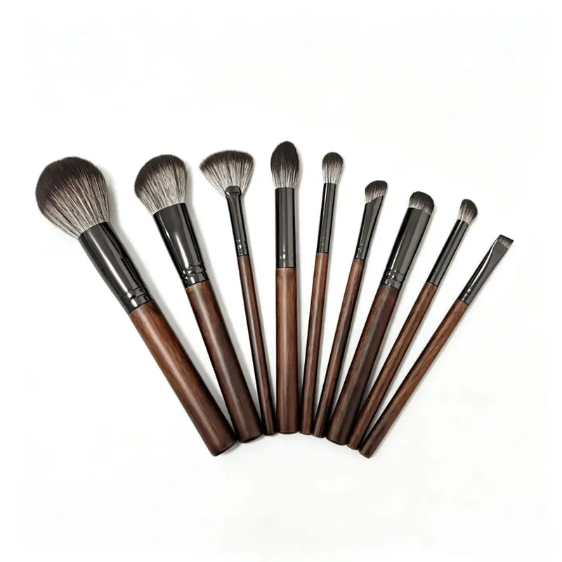 9PCS Eyeshadow Professional Makeup Brushes Crease Blending Shader kist dlya teney brovey brochas maquillaje Cosmetic Beauty Tool — image 4
