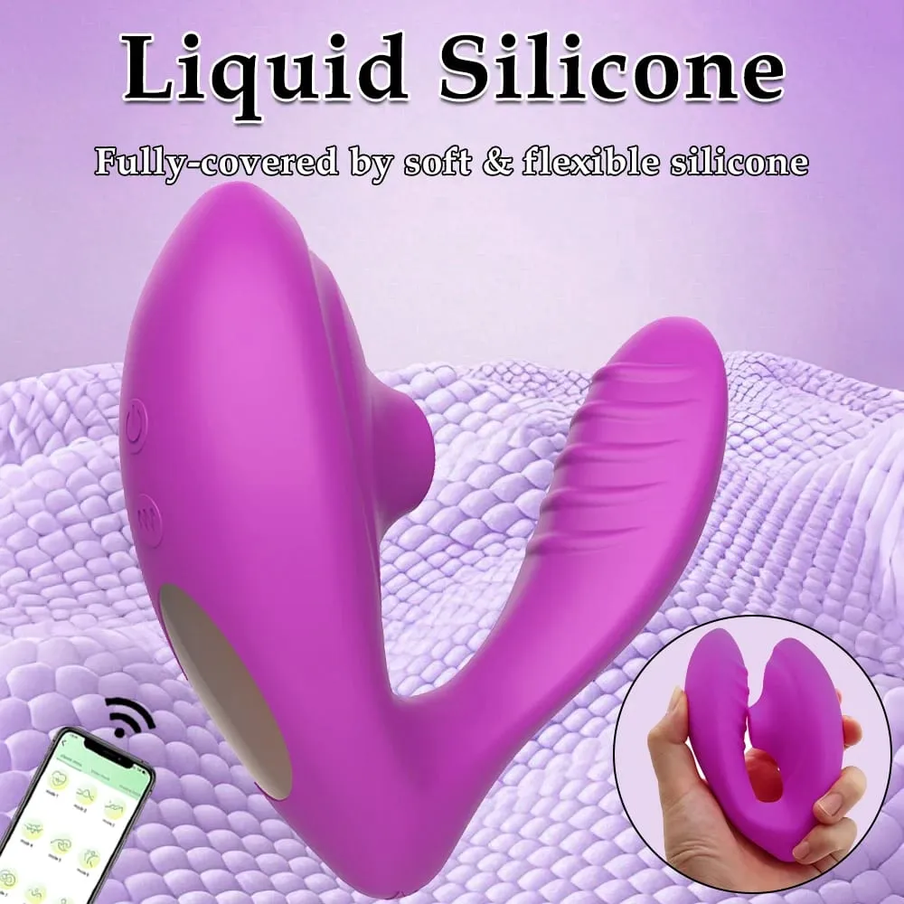 Vagina Sucking Wearable Vibrators Dildo Nipple Clitoris Stimulator Oral Sex Clit Sucker Sex Toys for Woman Masturbation