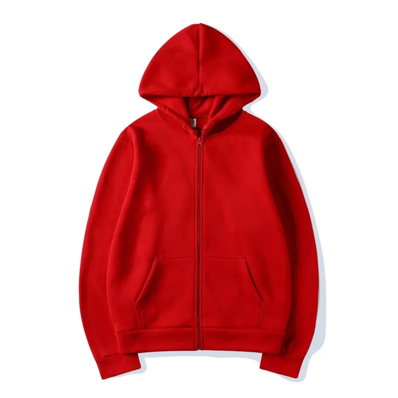 Women Fleece Zip Up Hoodies Running Sports Sweatshirts Fashion Female Classic Casual Zipper Jackets Y2k Hip Hop Streetwear — image 4