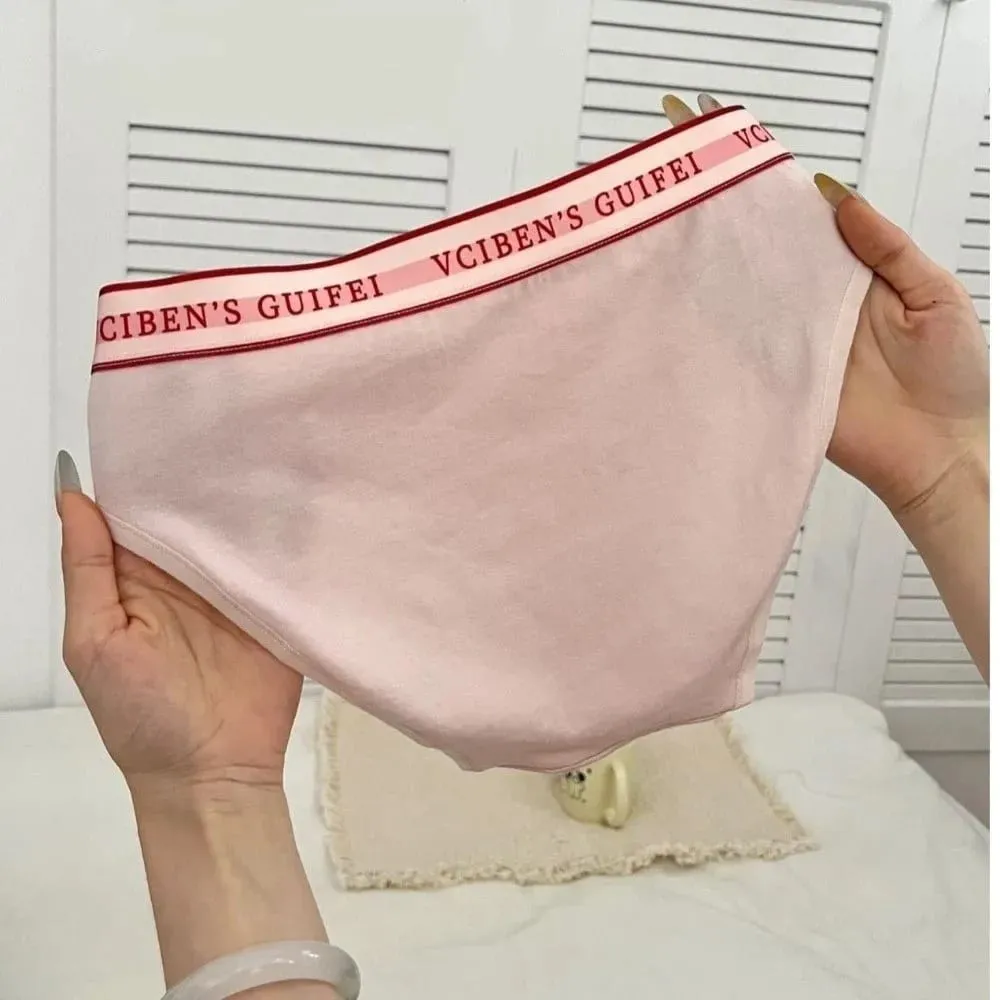 Breathable Letter Design Lingerie Set Lace Deep V Women Underwear Suit Wireless Color Blocking Bra Panties Set Gift